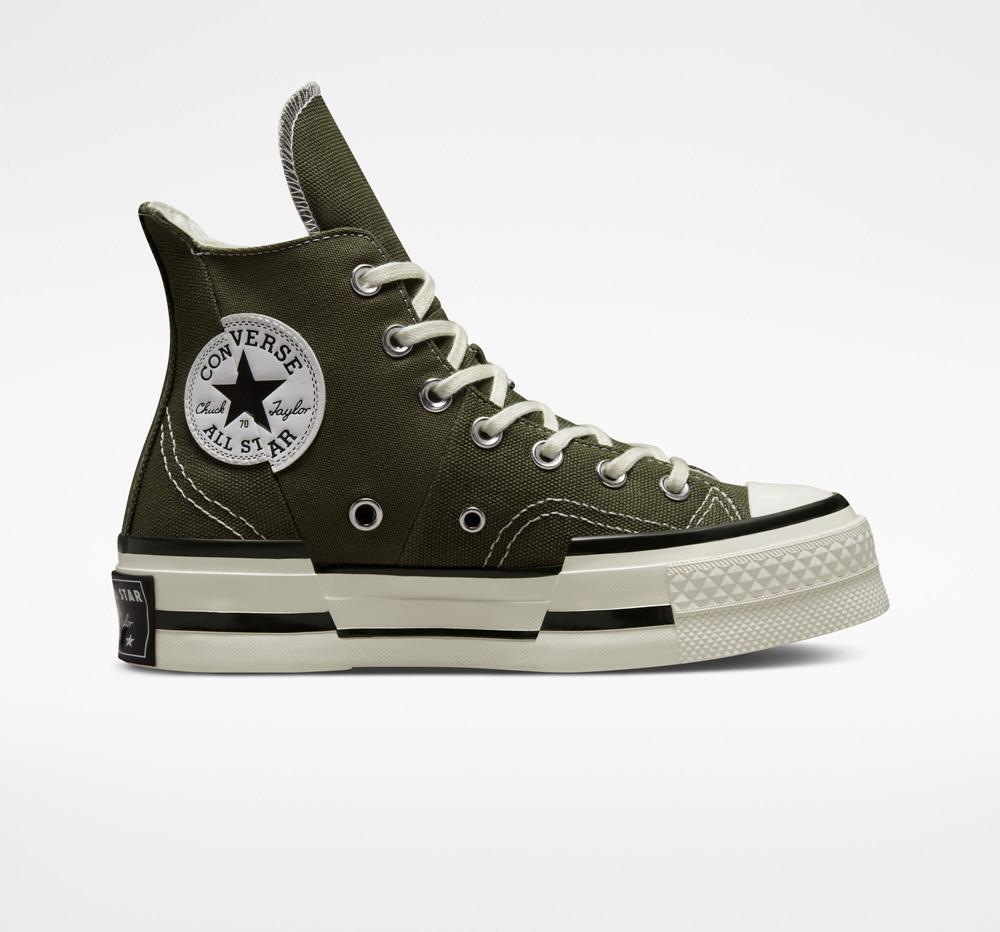 Tenis converse clearance negro con verde